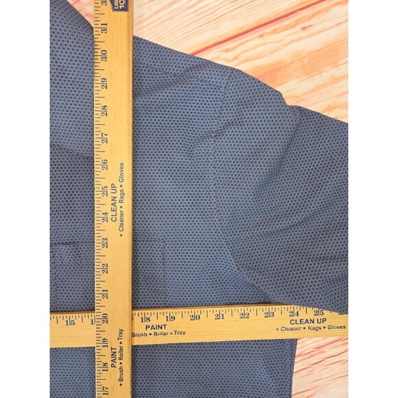 Travis Mathew Mens XL Blue Short Sleeve Button-Down Shirt - Picture 7 of 7